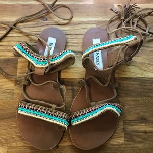 Steve Madden Lace Up Sandals